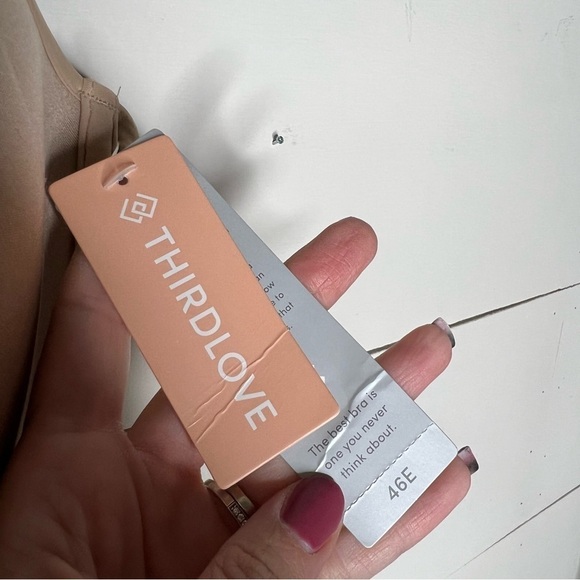 NWT Thirdlove 24/7 Classic Full Coverage Nude/Beige Bra - Picture 4 of 6